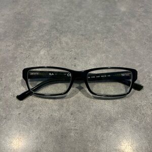 Ray Ban Polished Havana On Green Prescription Glasses